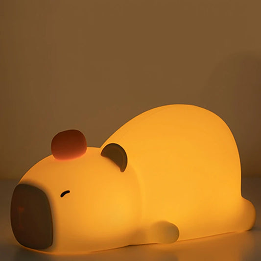 Sleeping Capybara Lamp