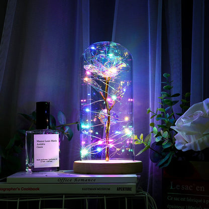 Galaxy Rose Lamp