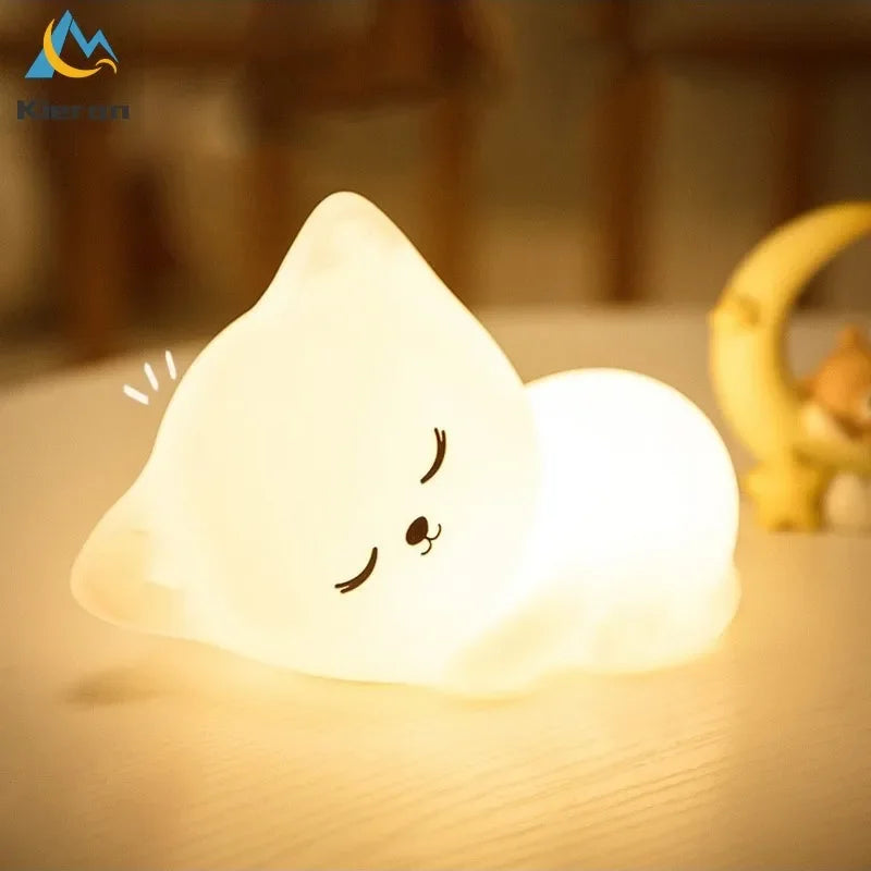 Sleeping Cat Lamp