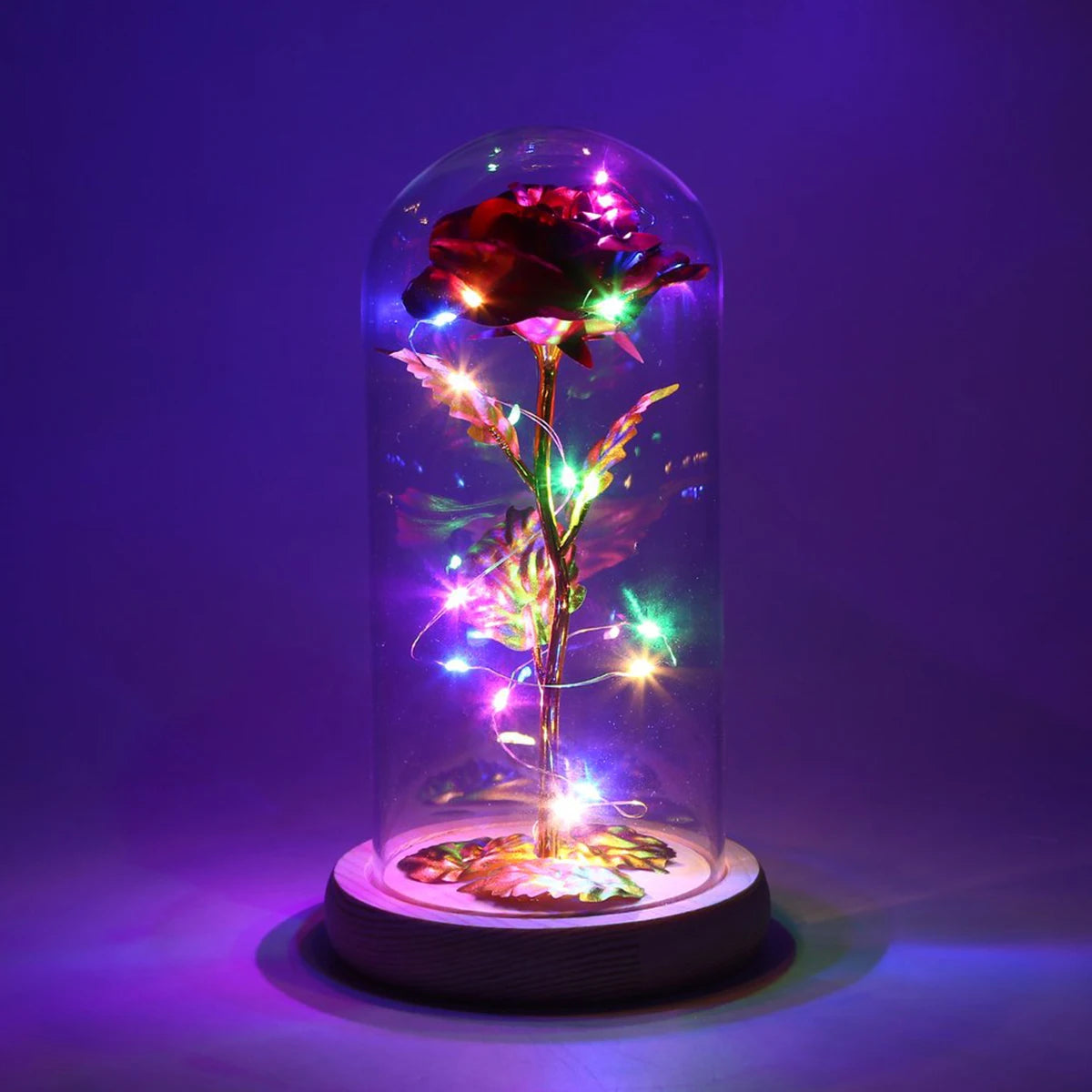 Galaxy Rose Lamp