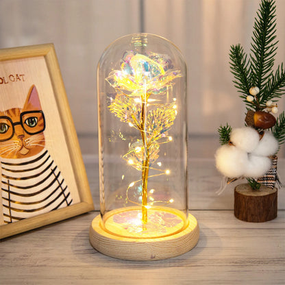 Galaxy Rose Lamp